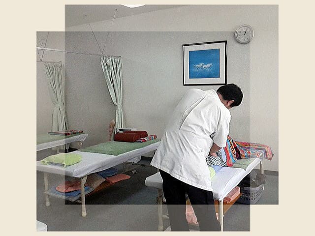 清和マッサージ 施術